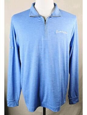 NWT johnnie-O Boeing Brewer Quarter Zip Pullover Blue Men’s M New With Tags